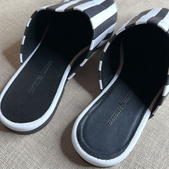 Marques’Almeida Stripped Mules - Picture 5 of 7